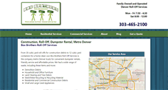 Desktop Screenshot of boxbrothersrolloff.com